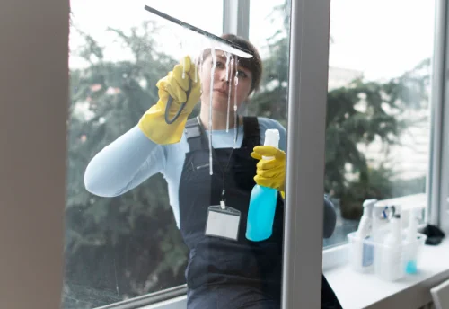 Nettoyage de vitres intérieures et extérieures au Mesnil-sur-Oger